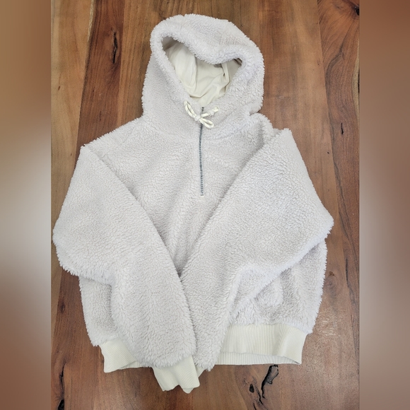 Lululemon Oh So Sherpa Half Zip Hoodie Jacket - Picture 1 of 8